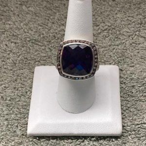 David Yurman Albion Amethyst Ice Ring